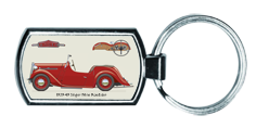 Singer Nine Roadster 1939-49 Keyring 4